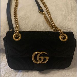 Gucci Velvet Marmont Bag